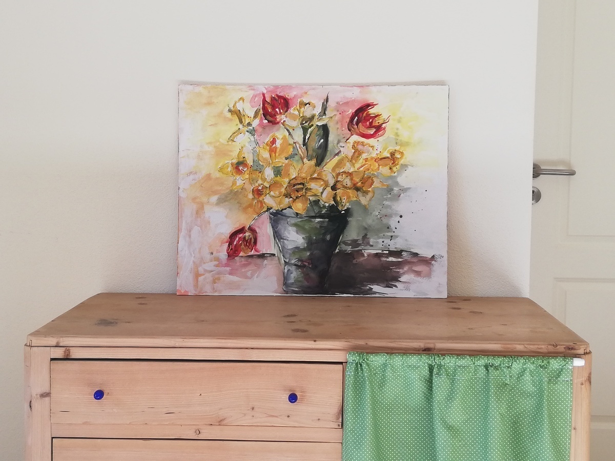 Malerei Kunst kaufen – Gemälde – Frühlingsfreuden