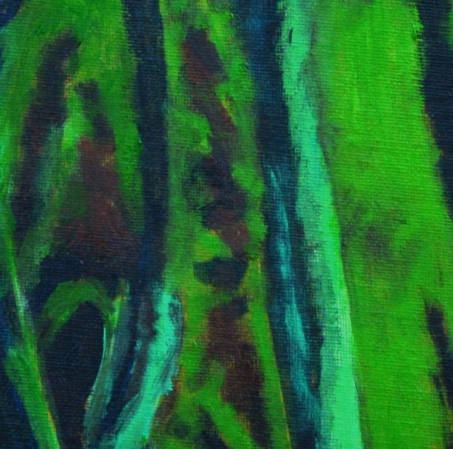 Malerei Kunst kaufen – Gemälde – Grüne Töne