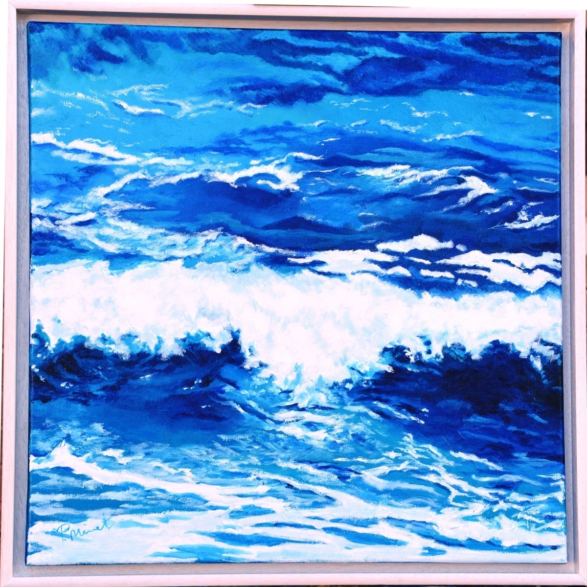 Malerei Kunst kaufen – Gemälde – Die Welle