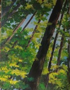 Malerei Kunst kaufen – Gemälde – Sommer in Kanada - Kanadawald