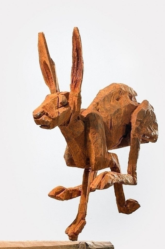 Skulptur Kunst kaufen – Unikate – Der Weg des Hase 2
