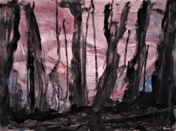 Malerei Kunst kaufen – Gemälde – Toter Wald
