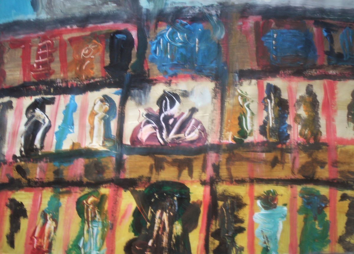Malerei Kunst kaufen – Gemälde – Ikonostase (orthodoxe Kirche)