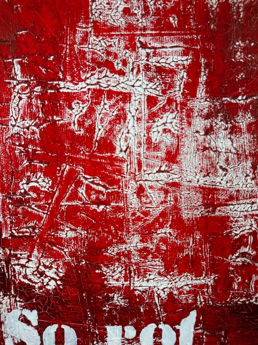 Malerei Kunst kaufen – Gemälde – So weiß wie Schnee und so rot wie Blut