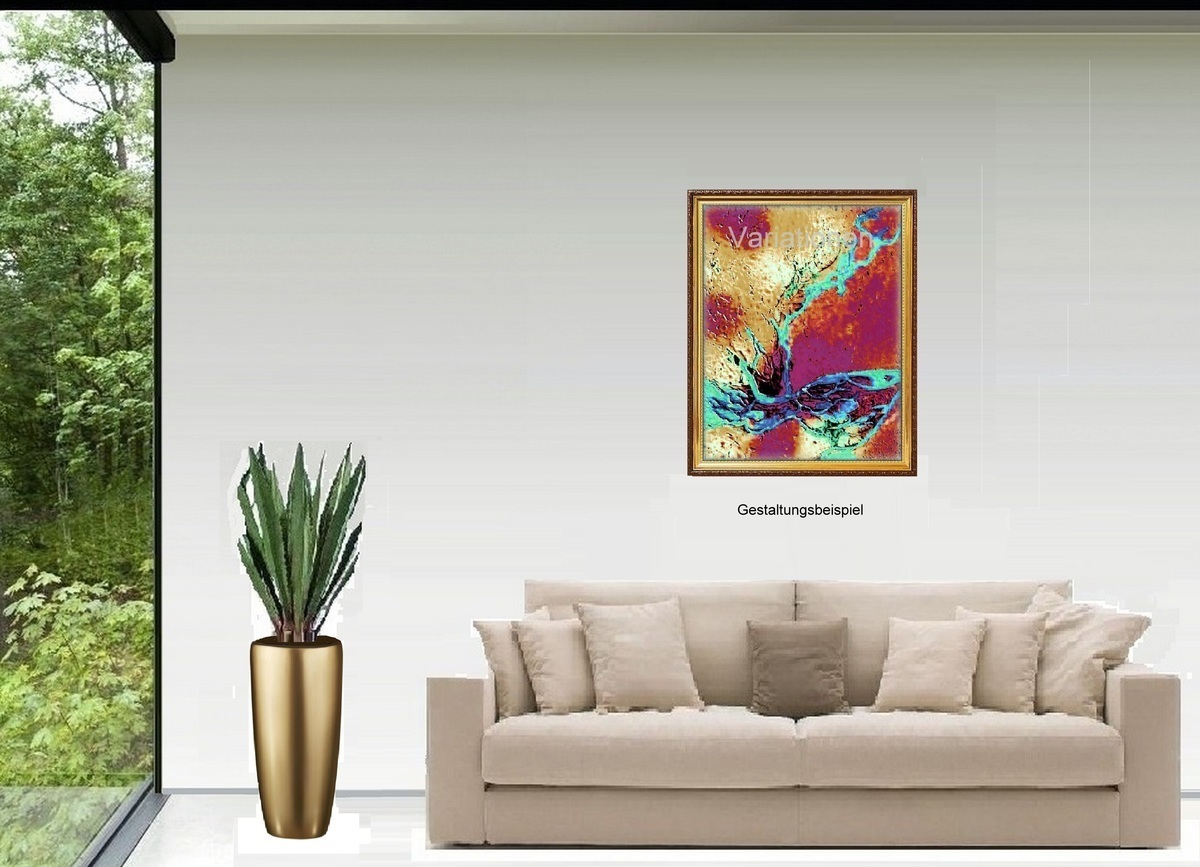 Malerei Kunst kaufen – Gemälde – Abstrakt,Leinwand,80cm x 60cm  
