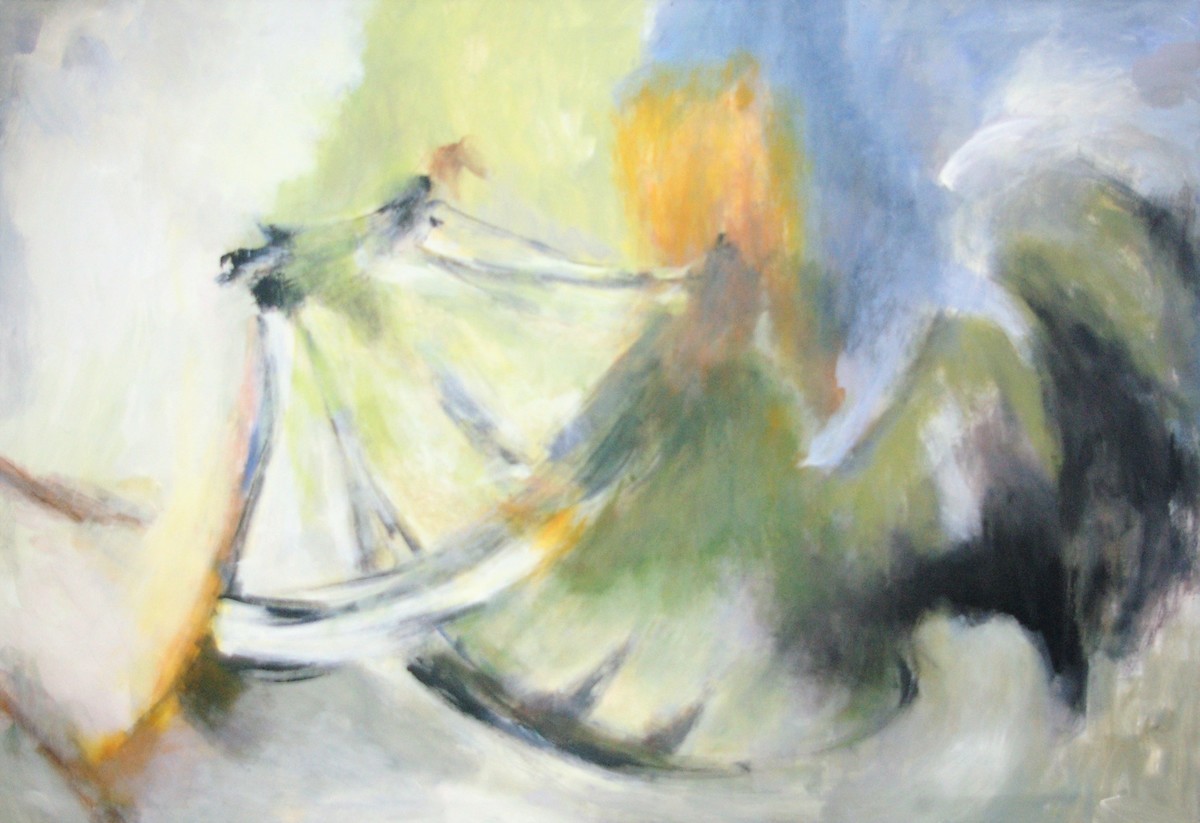 Malerei Kunst kaufen – Gemälde – Windspiel