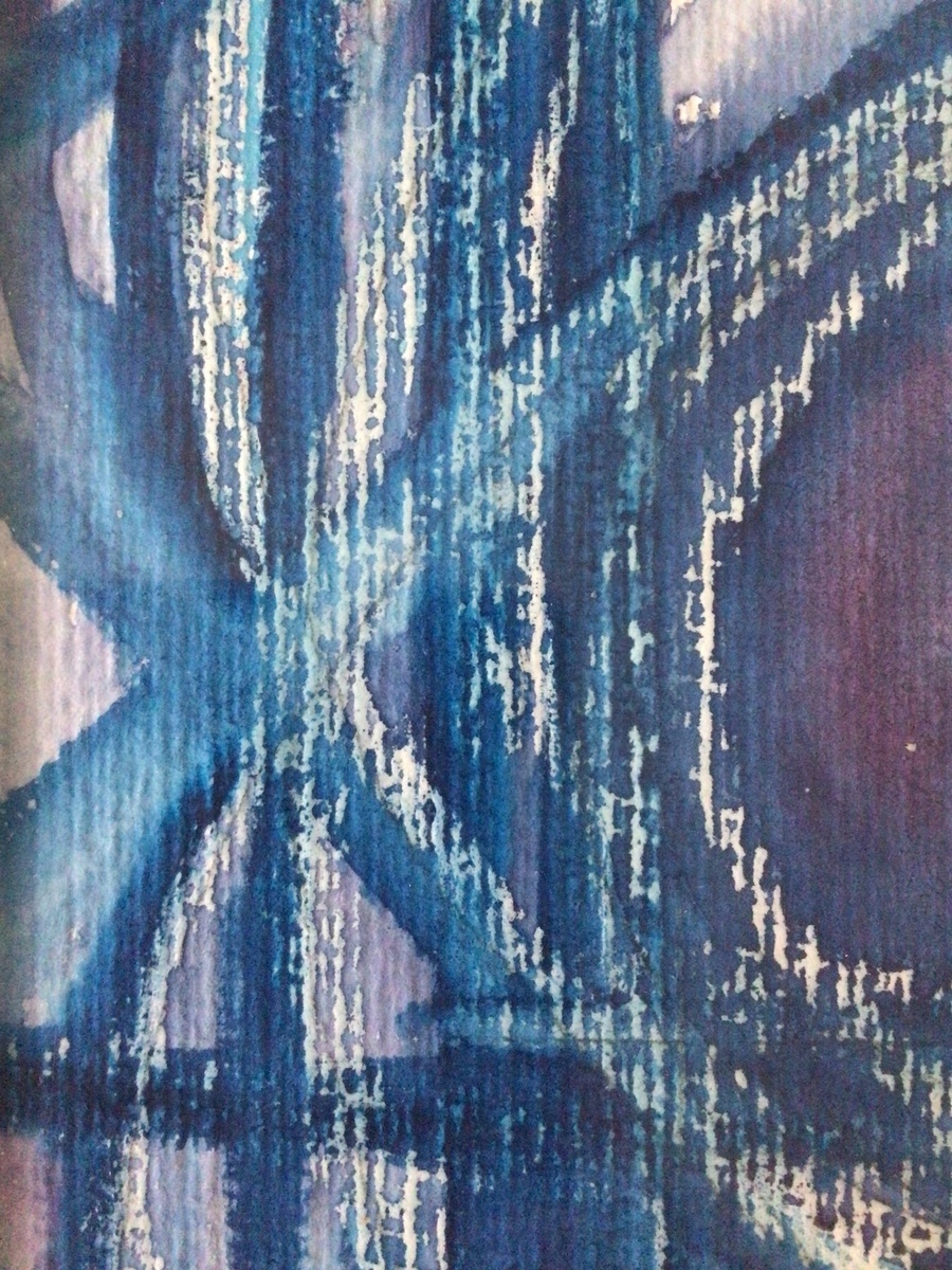 Malerei Kunst kaufen – Gemälde – Blaue Linien