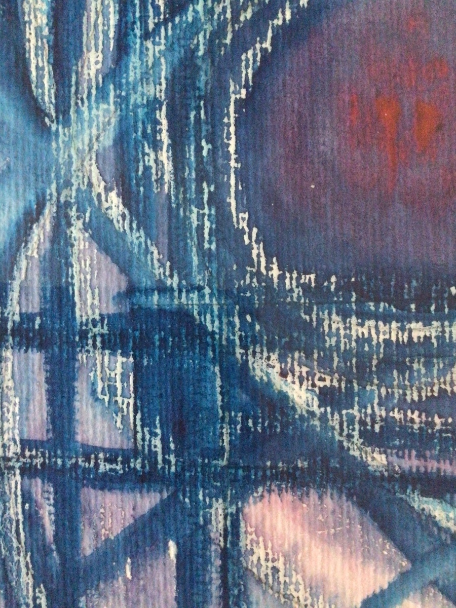 Malerei Kunst kaufen – Gemälde – Blaue Linien