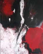 Malerei Kunst kaufen – Gemälde – Rot trifft II