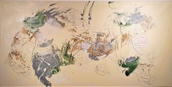 Malerei Kunst kaufen – Gemälde – Acryl auf Leinwand, 60 x 120 cm