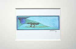 Malerei Kunst kaufen – Gemälde – Horizonte 6  - Original-Aquarell