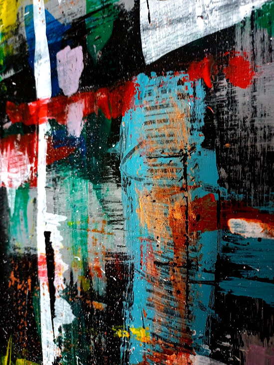 Malerei Kunst kaufen – Gemälde –  Original, Acryl-Gemälde, Leinwand, Abstrakt, 100cm x70cm 