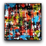 Malerei Kunst kaufen – Gemälde – XXL ORIGINAL   Acryl-Gemälde, Leinwand,Abstrakt, 100cm x 100cm x3,5cm 