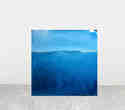Small blaues bild ausfuge 100 x 100 cm malkunst acryl