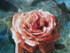 Malerei Kunst kaufen – Gemälde – "Impression Rosen 2"