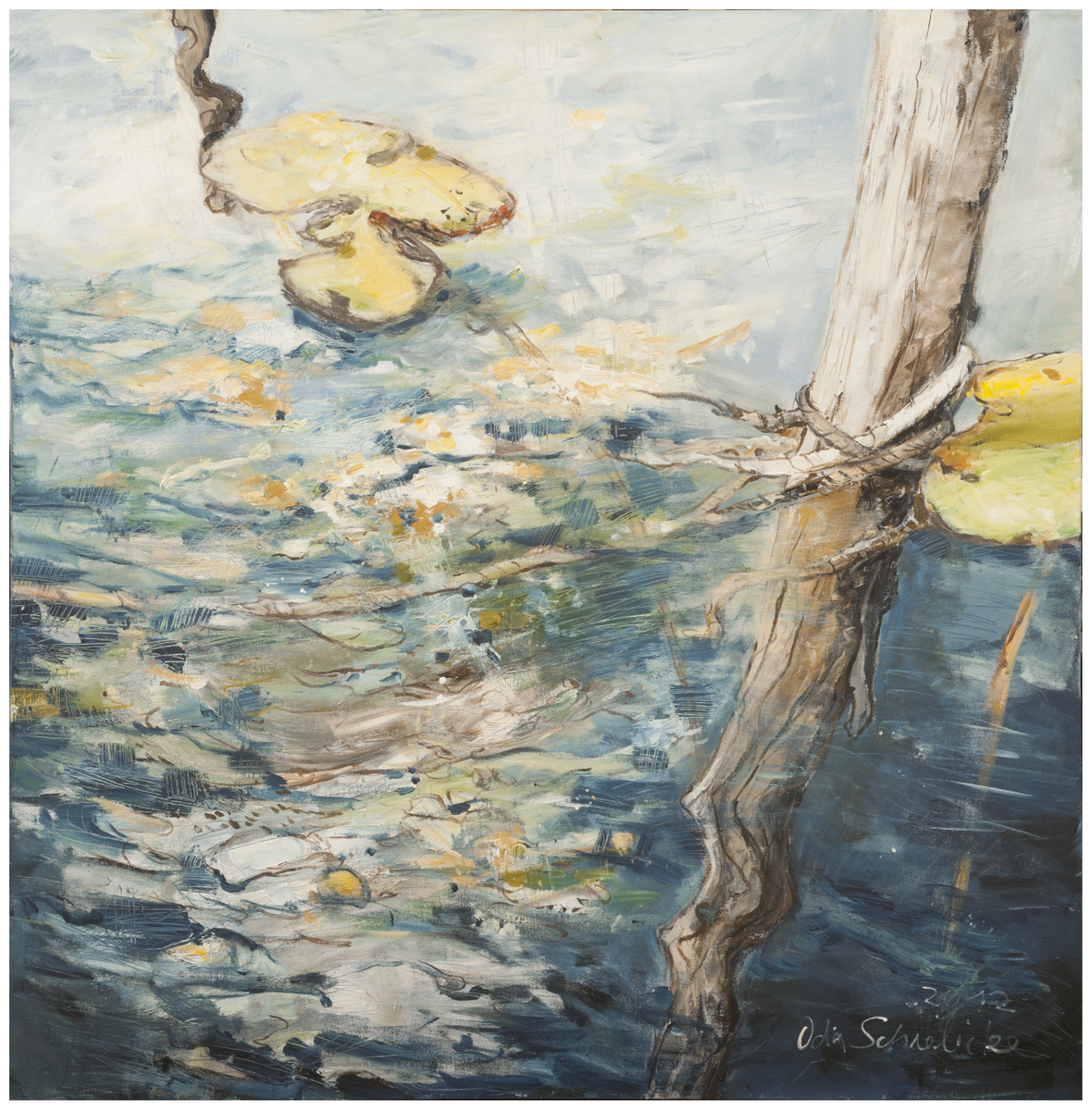 Malerei Kunst kaufen – Gemälde – Licht im See