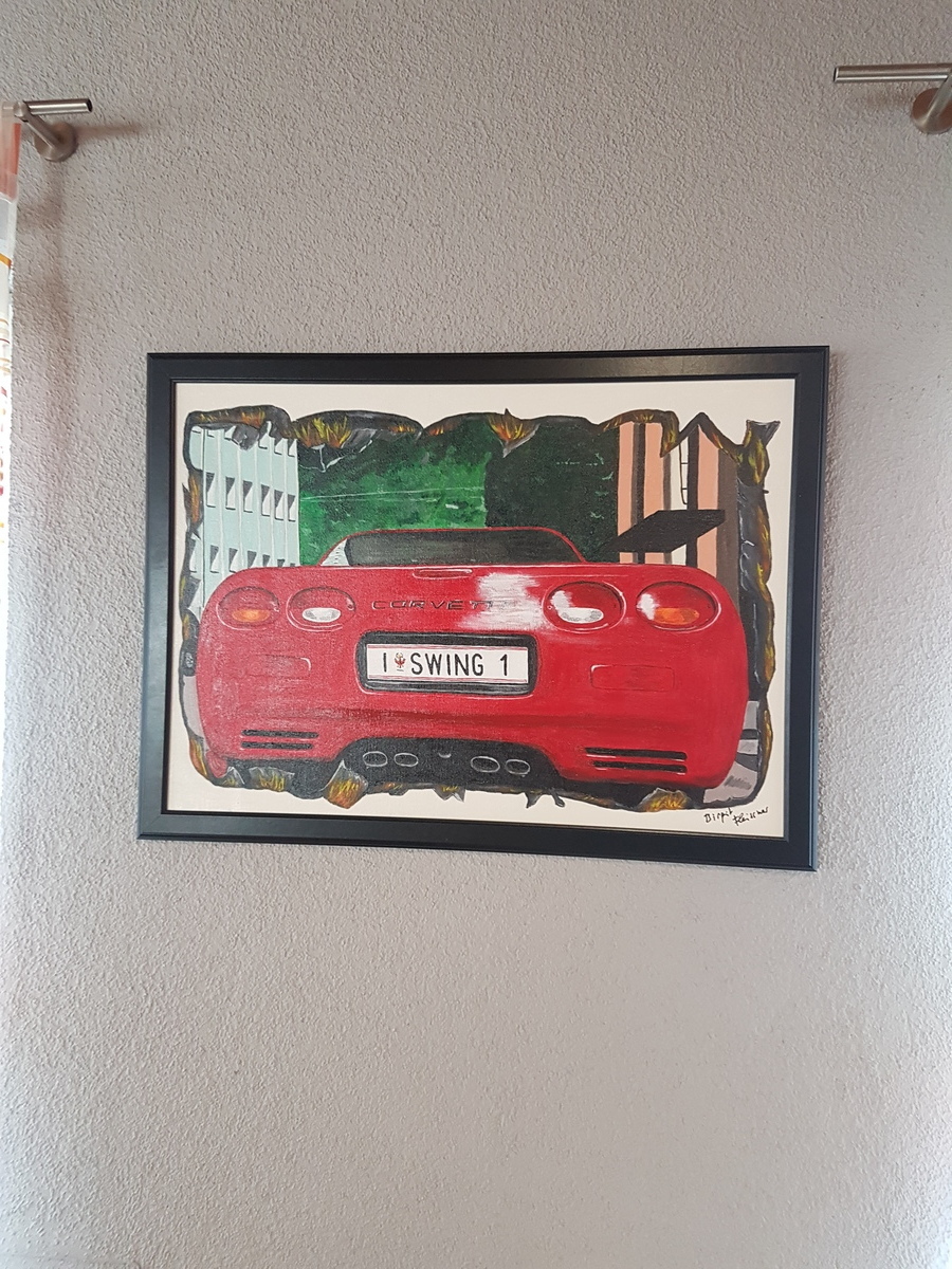 Malerei Kunst kaufen – Gemälde – Corvette