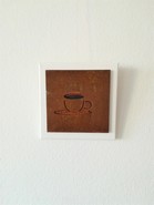 Metall Kunst kaufen – einzigartig – Kaffee1