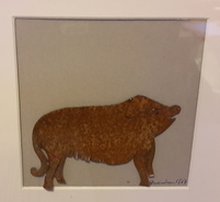 Metall Kunst kaufen – einzigartig – Der Schweinehund