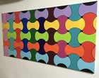 Small grossformat 200x100cm abstrakt acryl auf leinwand unikat 4 malkunst acryl