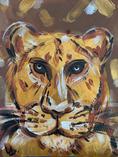 Malerei Kunst kaufen – Gemälde – Löwe