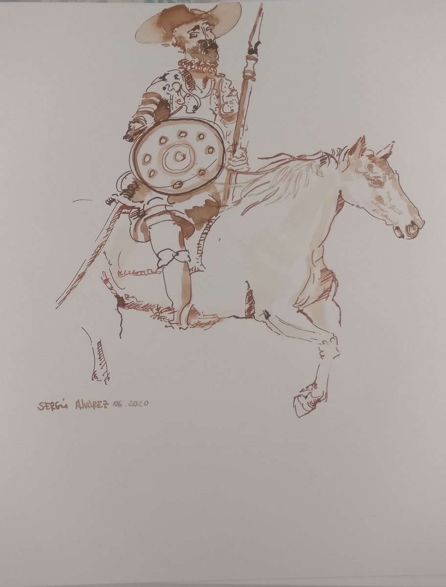 Malerei Kunst kaufen – Gemälde – Don Quijote I