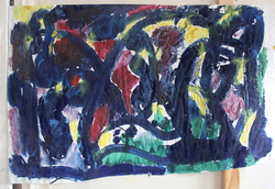 Malerei Kunst kaufen – Gemälde – Komposition "Chaos"